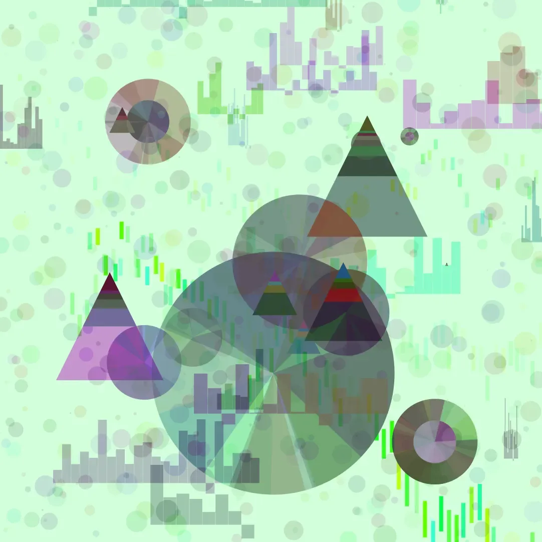 Another pile of random numbers — ZYDRON (2022). Generativa, p5.js.