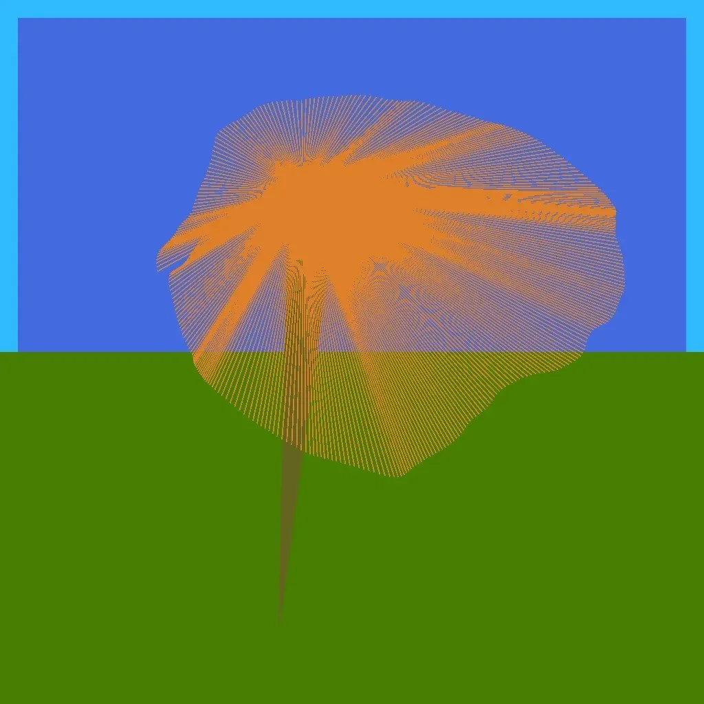 Cripto Chapeleta 31436 — ZYDRON (2021). Imagem, Processing.
