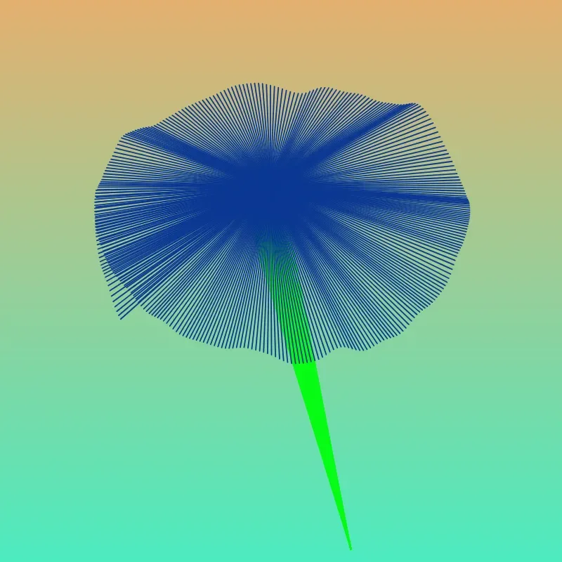 CRIPTO CHAPELETAS 112021 — ZYDRON (2021). Generativa, p5.js.